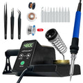 936D 60W Digital Soldering Iron Station – Fast Temp Control Soldering Iron Station Qme 936H2 US