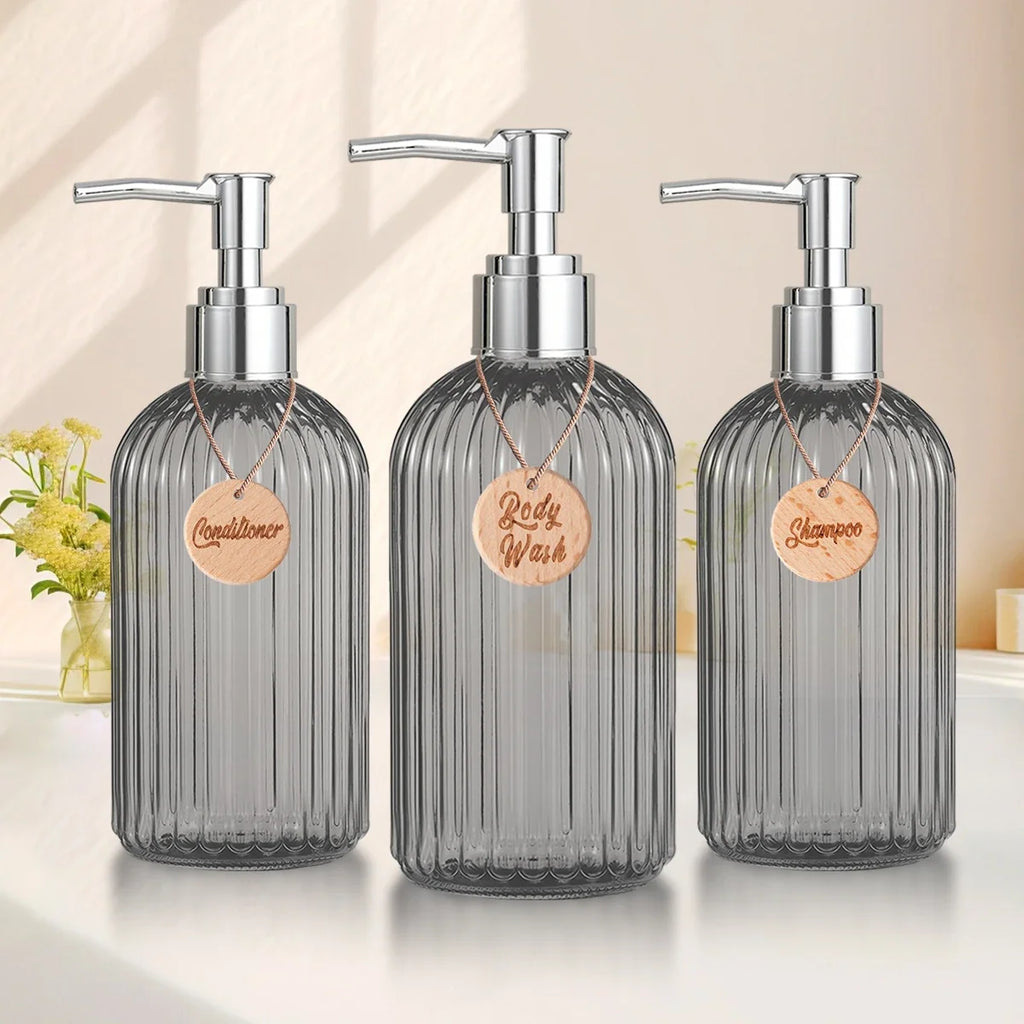 Shower Dispenser Bottles – Shampoo, Conditioner & Body Wash Shower Dispenser Bottles Qme