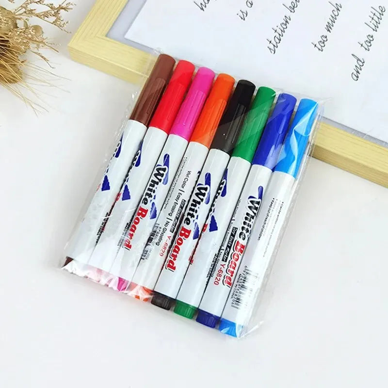 Washable Watercolor Marker Pen Refill Set – 12 Colors Marker Pen Refill Set Qme 8 color