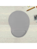 EVA Wrist Rest Mouse Pad – Soft, Non-Slip Ergonomic Support Wrist Rest Mouse Pad Qme GRAY