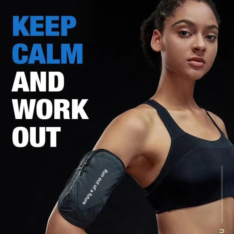 Lightweight Running Arm Phone Pouch – Fits Up to 6.5" Running Arm Pouch Qme