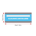 Guided Reading Strips Highlight Overlays Multicolor – 1–8 Pack Reading Overlay Strips Qme 1Pcs blue