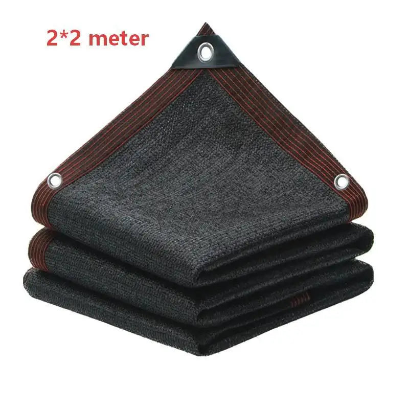 Black HDPE Sun Shade Net – UV Protection, Breathable & Tear Resistant Garden Shade Net Qme Black 2x2 meter