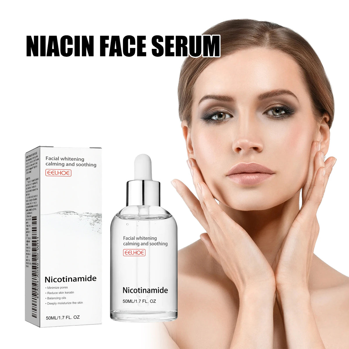 Eelhoe Niacinamide Facial Serum – Brighten, Hydrate & Firm Facial Serum Qst