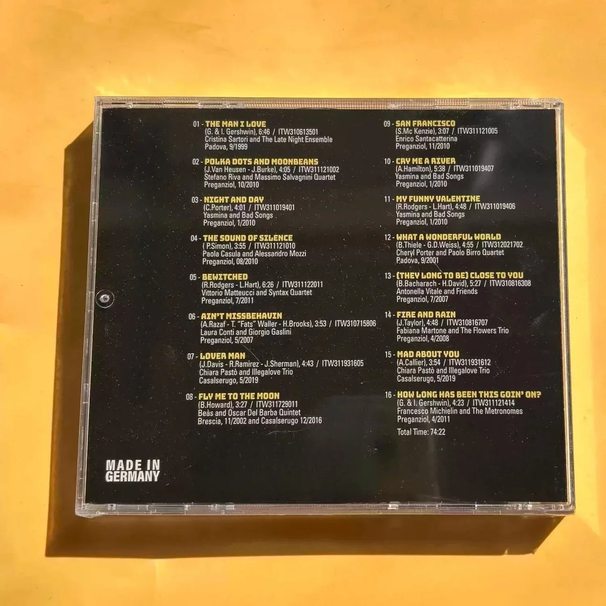 Audiophile Vocal Test CD – Speaker Evaluation Edition Audiophile Test CD Qme