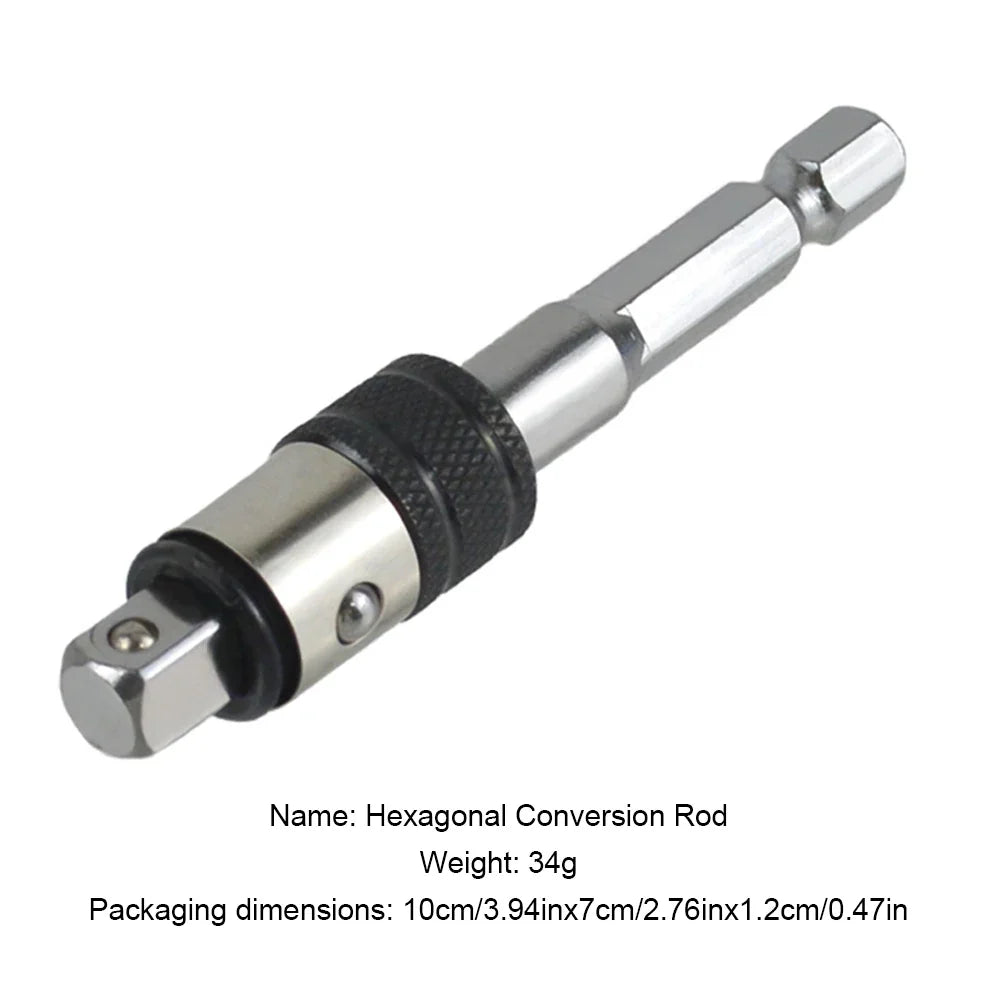 Hex Socket Adapter Drill Bit Converter for Rotary Hammer | Qme Drill Bit Adapter Qme
