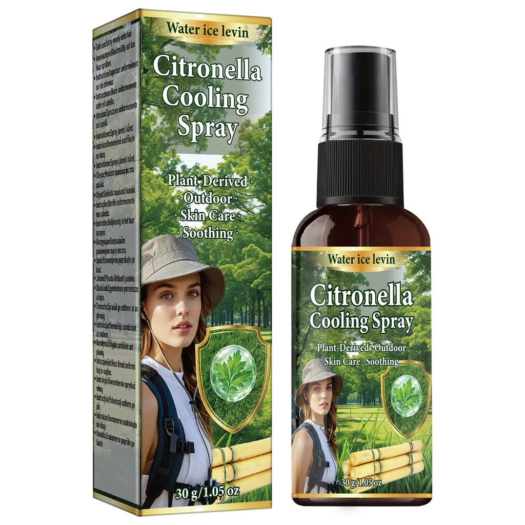 Niacinamide Collagen Citronella Face Spray – Cooling Mist Face Mist Spray Qme black 30g