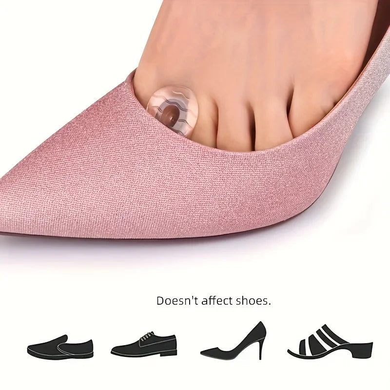 Breathable Rubber Toe Separator Pads – Anti-Friction Comfort Toe Separator Pads Qme
