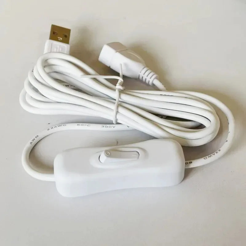 5V USB Dimmable LED Strip Light with Touch Switch – 3 Pack LED Strip Light Qme