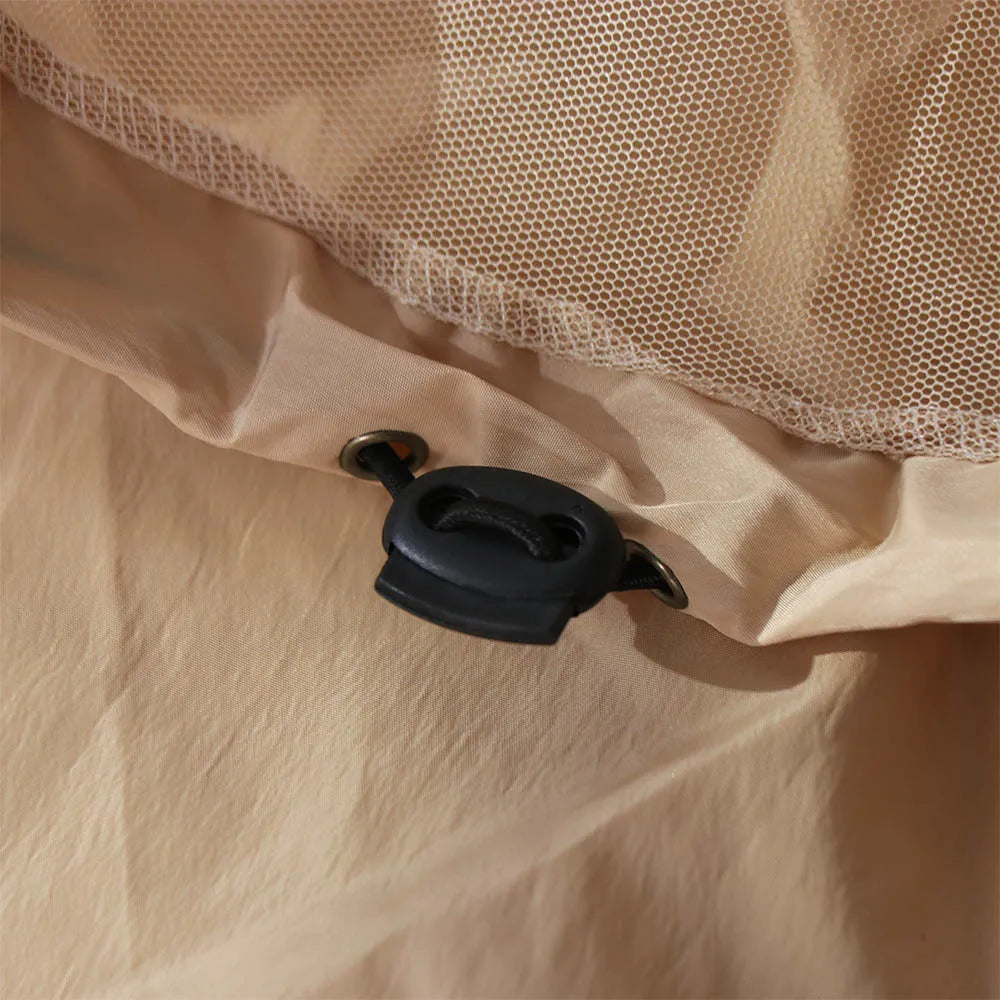 UPF50+ Wide Brim Mosquito Net Hat – Foldable & Lightweight Mosquito Net Hat Qme