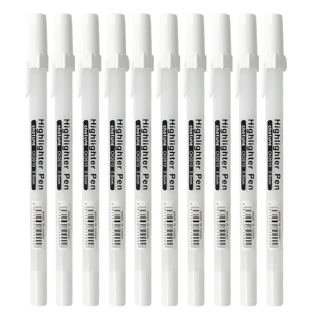 Metallic Paint Marker Pens – Permanent Highlight Graffiti Art Markers Metallic Paint Markers Qme