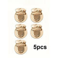 Alloy Duckbill Snap Buckle Closures | Zinc Alloy Insert Clasps Bag Hardware Closure Qme golden-5pcs