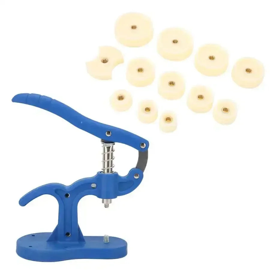 Watch Back Press Tool – 12-Piece Nylon Fitting Dies Case Closer Watch Repair Tool Qme