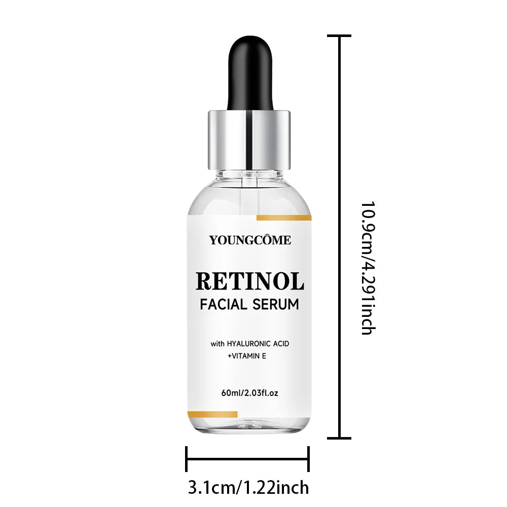 YOUNGCOME Retinol Serum – Vitamin C & Hyaluronic Acid Face Face Serum Qst 60ML