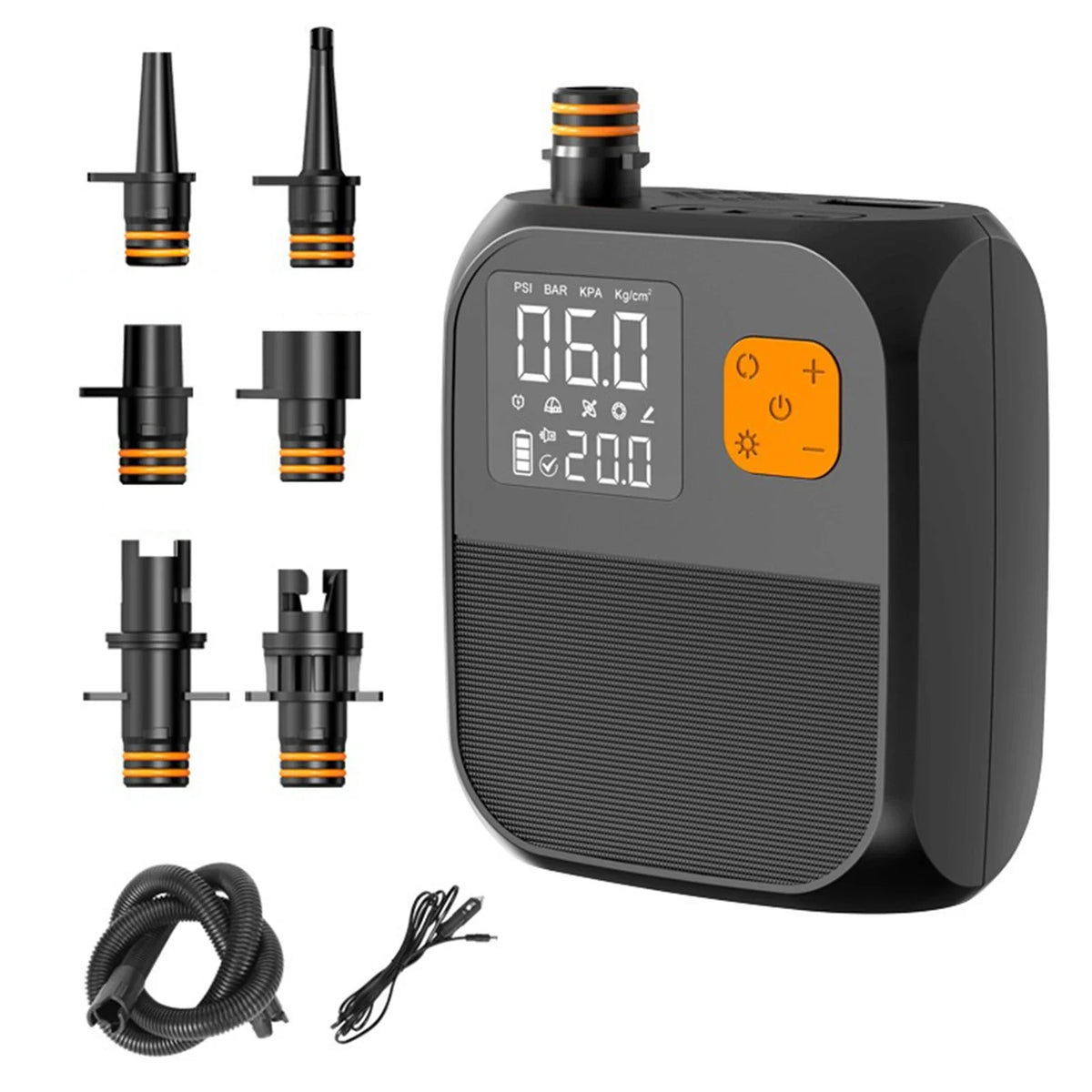 Qme 25PSI Rechargeable Electric SUP Paddleboard Pump Electric SUP Pump Qme 25PSI