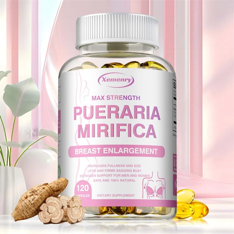 Pueraria Mirifica Capsules – Women's Wellness, Non-GMO Herbal Supplement Qst
