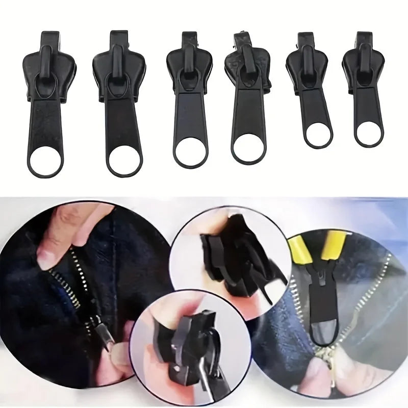 Universal Zipper Repair Kit – No-Sew Slider Replacement Zipper Repair Kit Qme