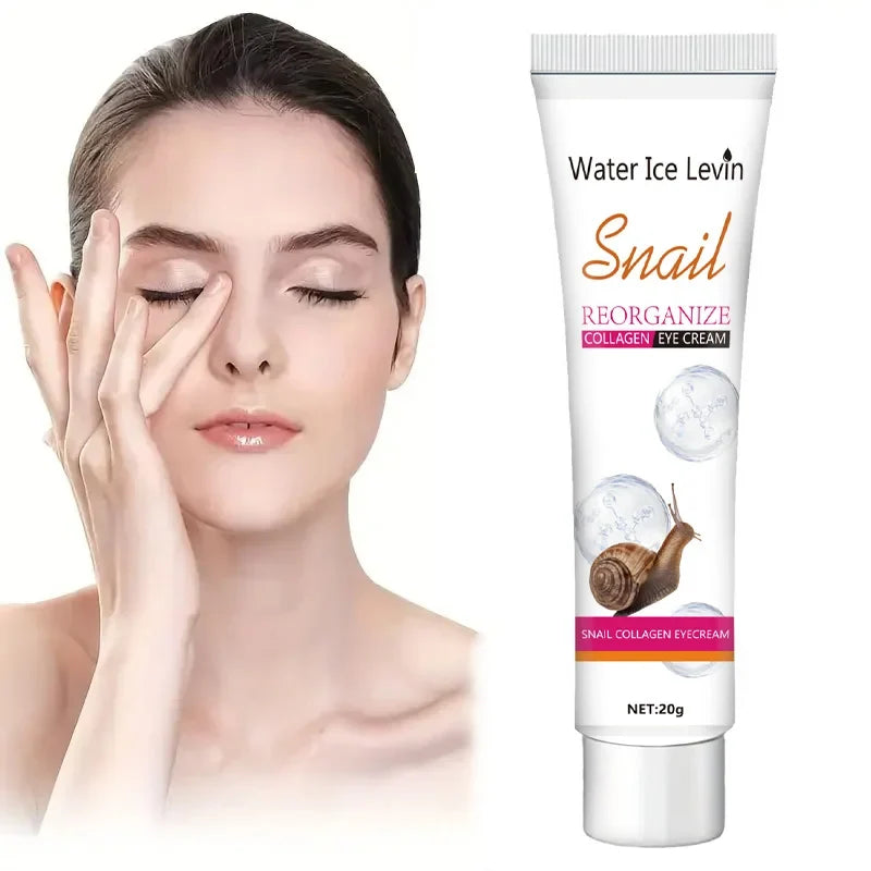 Snail Collagen Eye Cream – Firming & Brightening Under-Eye Eye Cream Qme