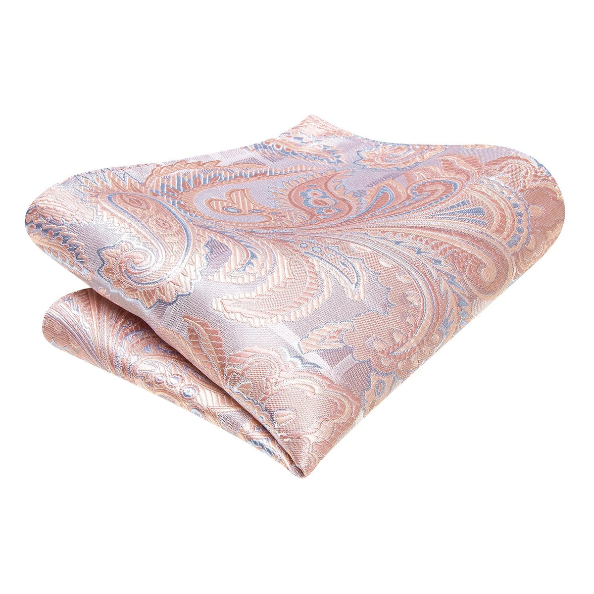 Hi-Tie Paisley Jacquard Tie Handkerchief & Cufflink Gift Set Necktie Gift Set Qme