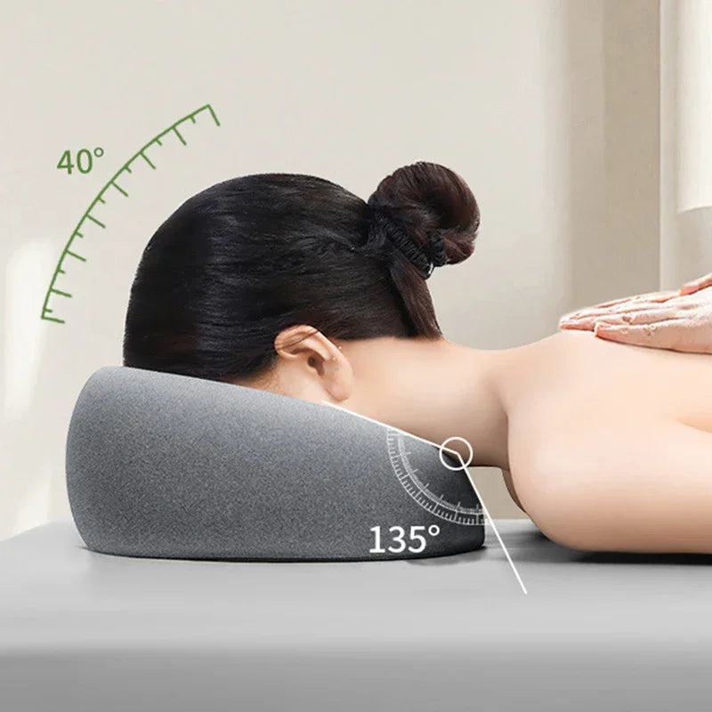 Memory Foam Face Down Pillow – Ergonomic Prone Resting Prone Resting Pillow Qme