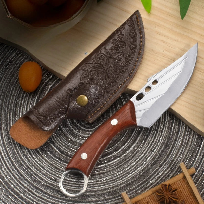 PU Leather Fixed Blade Knife Sheath – DIY Carry & Storage Case Knife Sheath Qst