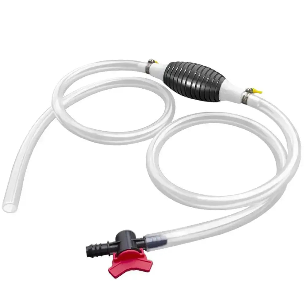 2-Meter Manual Siphon Pump – Fuel & Oil Transfer Hose Manual Siphon Pump Qme