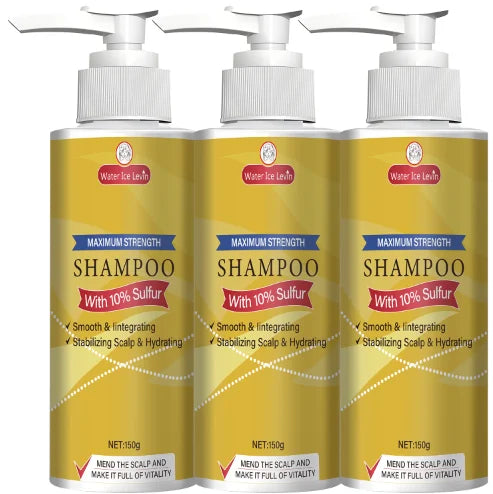 Maximum Strength 10% Sulfur Shampoo | Scalp & Hair Care Sulfur Scalp Shampoo Qme Smoothing & Straightening