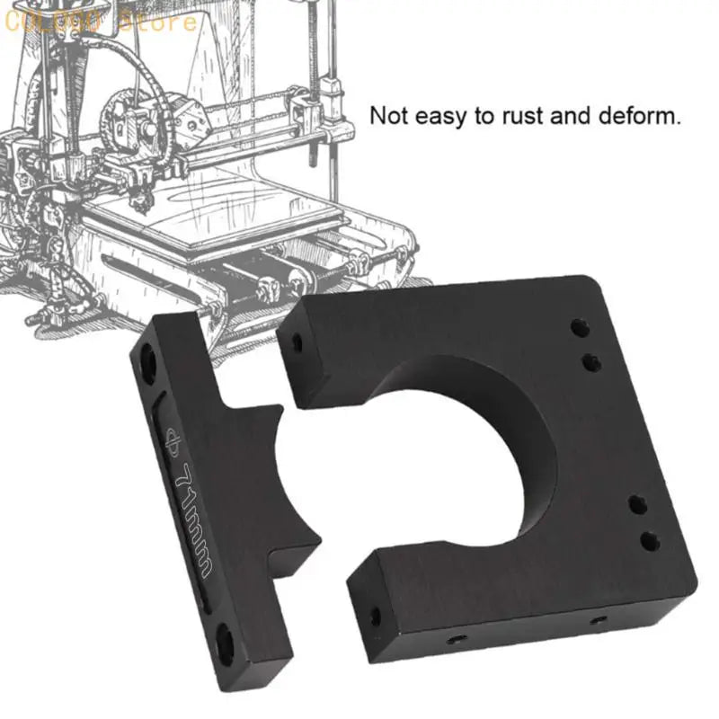 Motor Mount Bracket Clamp for CNC Engraving Machine Spindle Spindle Mount Bracket Qme China Mainland