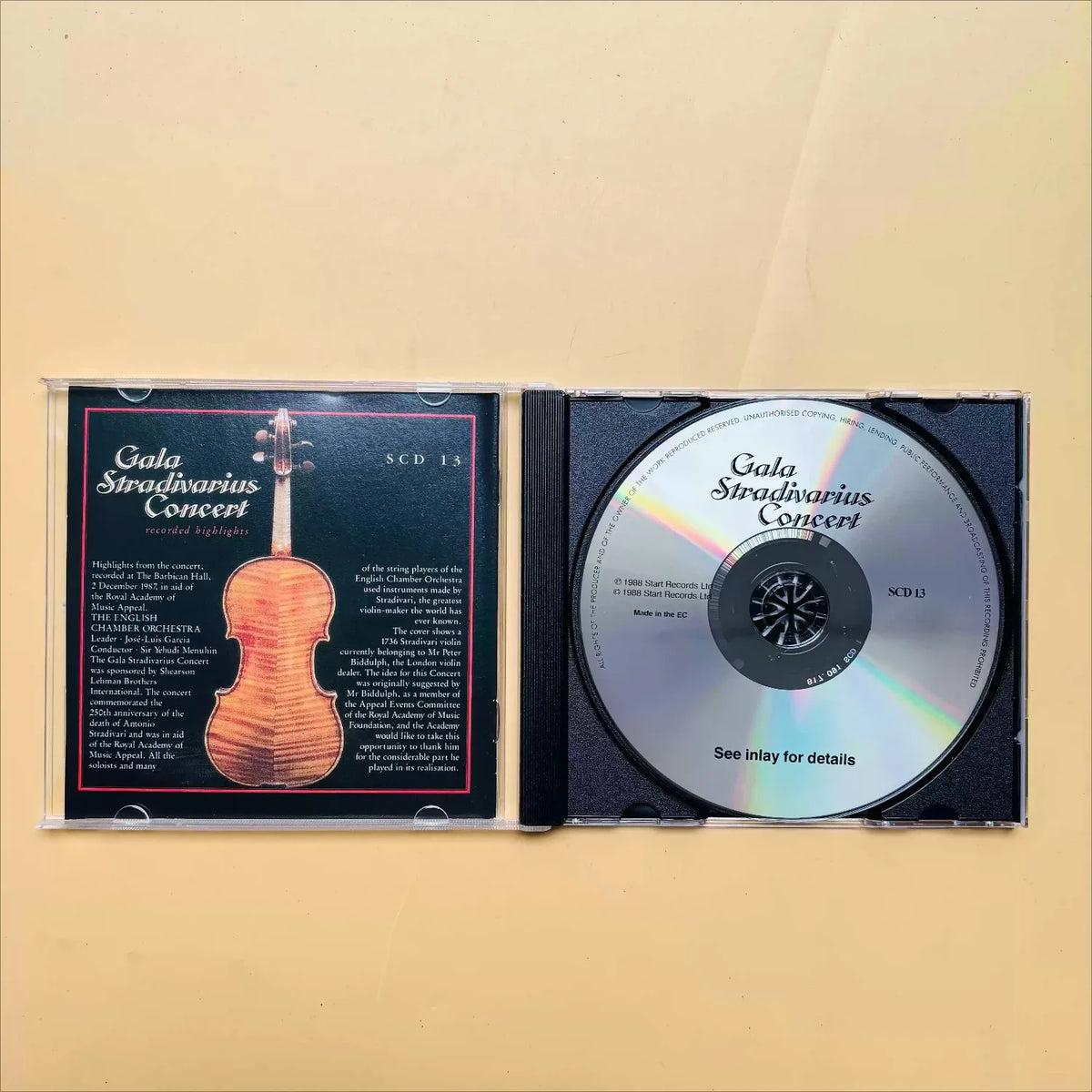 Vivaldi Four Seasons Baroque Violin Concerto CD | HiFi Audio Classical Music CD Qme