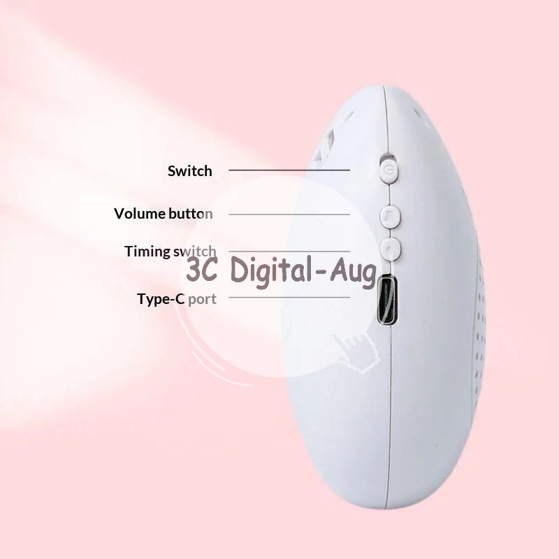 Parrot Speech Trainer – Loop Playback & Multiple Modes Portable Bird Training Device Qme
