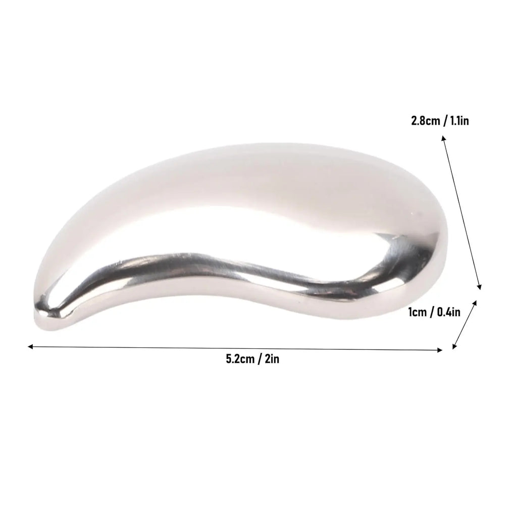 Stainless Steel Cooling Eye Pads – Hot & Cold Eye Mask 2-Pack Eye Care Mask Qst