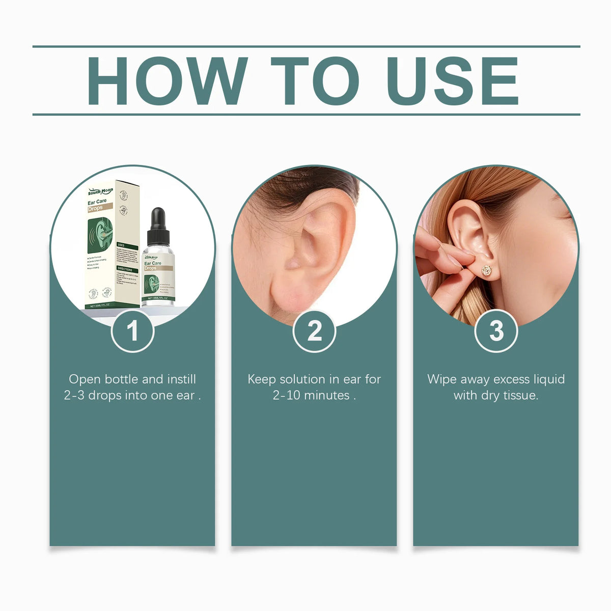 Ear Care Drops – Earwax Removal & Ear Cleansing 30ml Ear Care Drops Qst