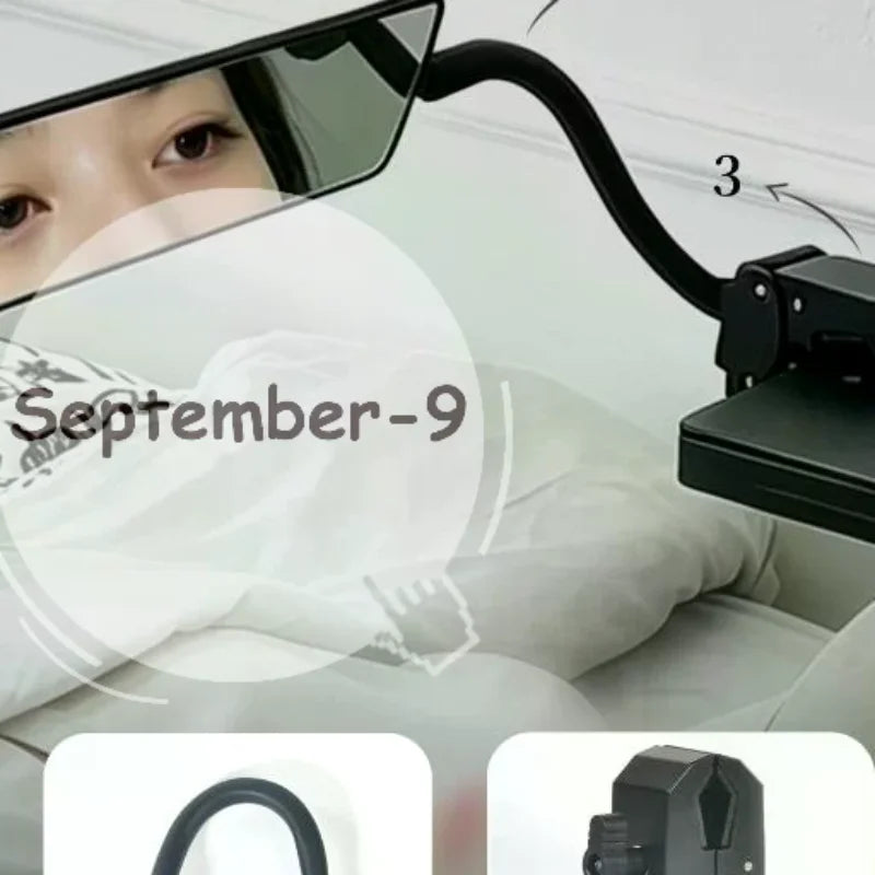 HD Anti-Fog Eyelash Extension Inspection Mirror | Professional Eyelash Extension Mirror Qme Default Title
