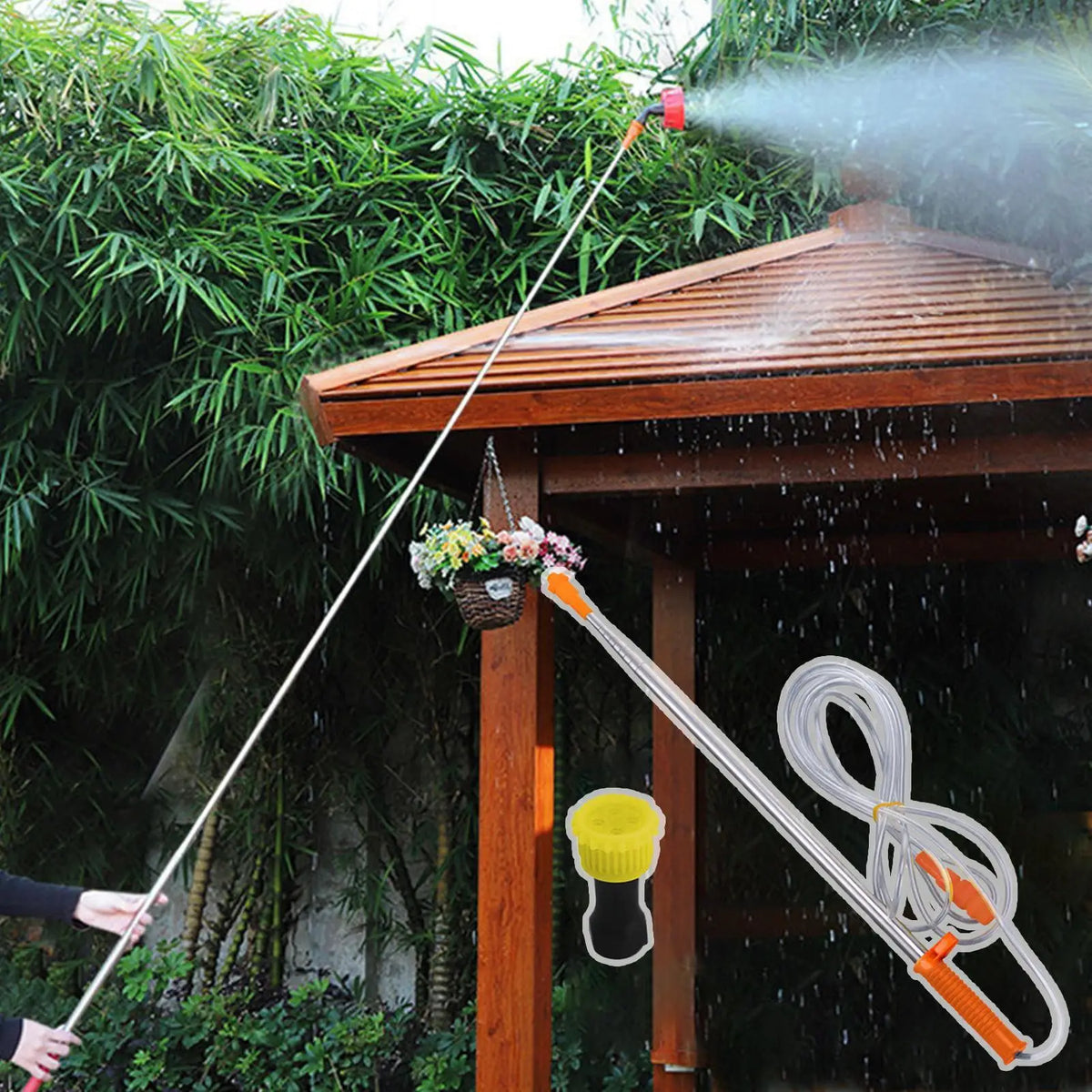 Telescopic Sprayer Wand 50–250cm | Garden & Agricultural Tool Telescopic Sprayer Wand Qme