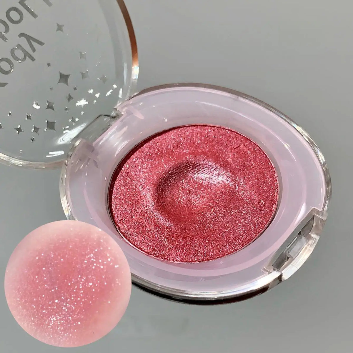 3D Pearlescent Highlighter Powder – Glitter & Gloss Shimmer Highlighter Powder Qme