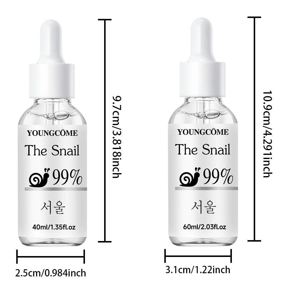 YOUNGCOME Snail Essence Face Serum – Hydrating & Moisturizing Face Serum Qst 40ml