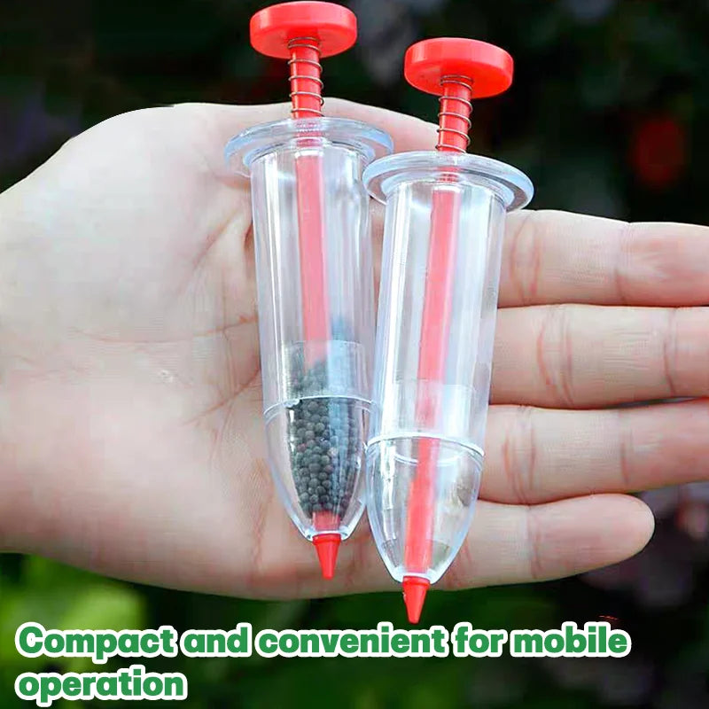 Portable Hand Seed Dispenser – Easy Garden & Lawn Planter Hand Seed Dispenser Qme