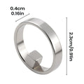 Magnetic Nail Art Ring Tool | Portable Cat-Eye Gel Magnet Nail Art Magnet Qme as shown