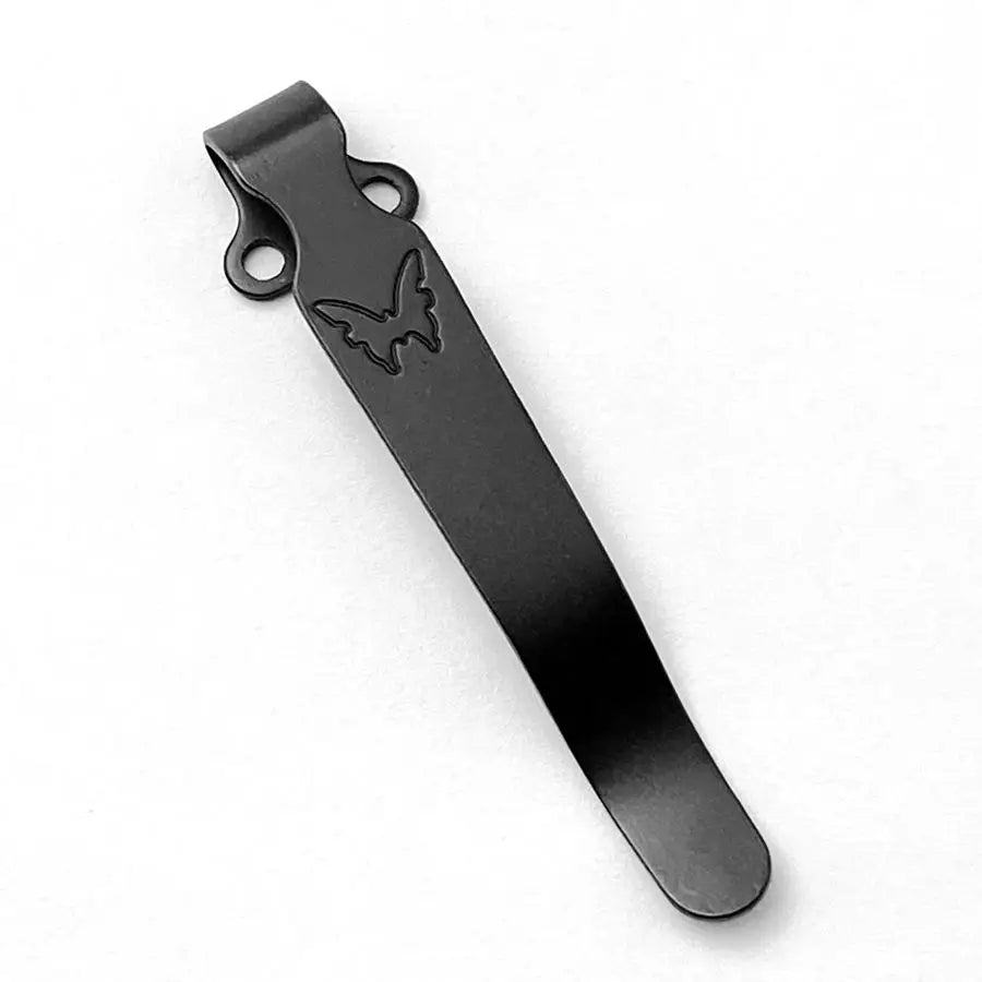 Swayboo Black Carbon Fiber EDC Pocket Knife Clip – Universal Knife Clip Qst black 1 pcs