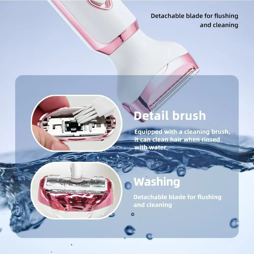 Qme Cordless Electric Lady Shaver & Body Hair Epilator Cordless Epilator Qme