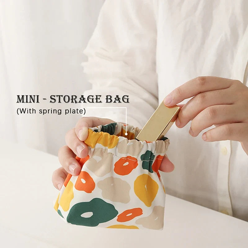 Cotton Tampon & Cosmetics Organizer Pouch | 5 Colors Organizer Pouch Qme