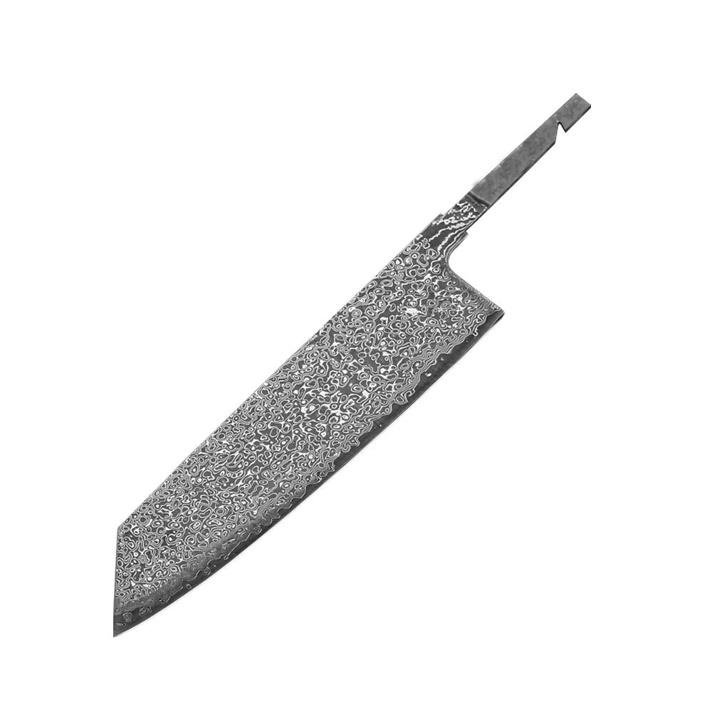 TURWHO Damascus VG10 Knife Blank Set – Kiritsuke & Nakiri DIY Knife Blank Set Qst Kiritsuke knife