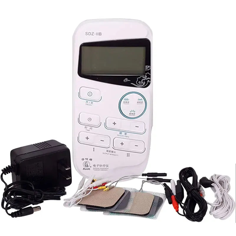 VamsLuna EMS Pulse Massager – 2-Channel Low-Frequency Stimulator EMS Pulse Massager Qst