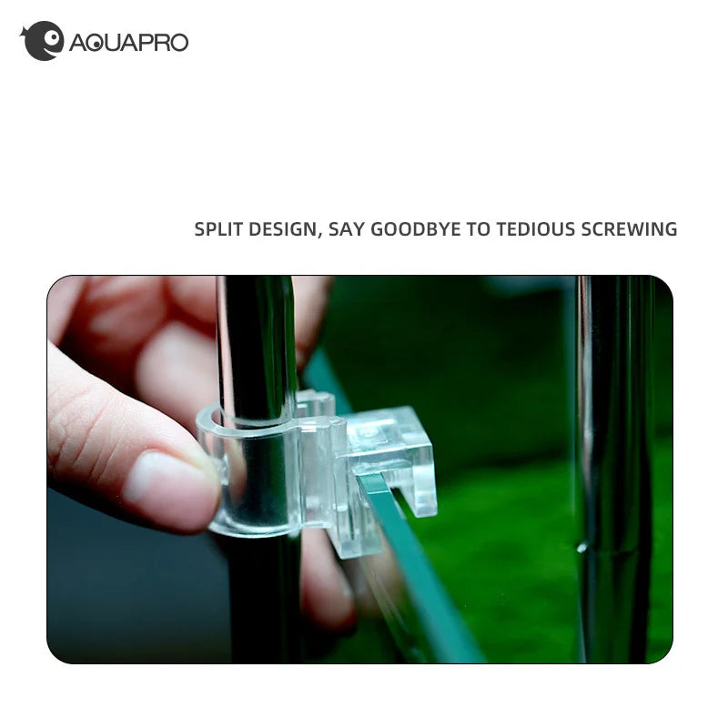 Aquarium Hose Holder Pipe Clamp Filter Inlet Outlet 2pcs Aquarium Hose Clamp Qme