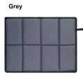 Waterproof Folding Sitting Pad – Oxford Cloth Hiking Beach Mat Folding Sitting Pad Qme gray