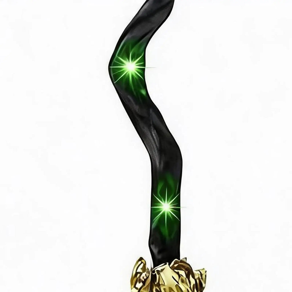 Halloween Animated Broom Decoration with Light & Sound Halloween Decoration Qme