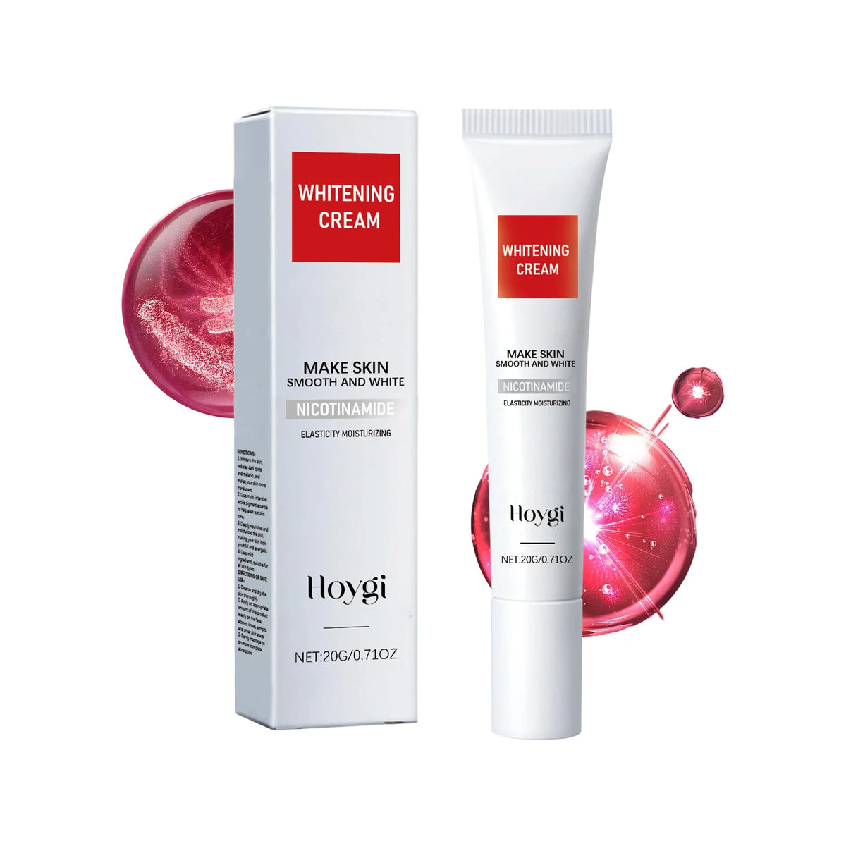 Hoygi Body Brightening Cream – Lightweight Nourishing Moisturizer Body Brightening Cream Qst 20g