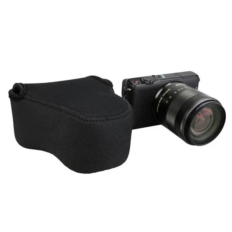 Neoprene Mirrorless Camera Pouch – Soft Protective Bag Camera Pouch Case Qme