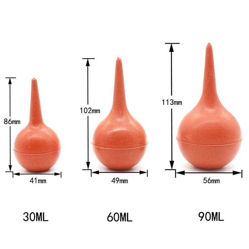 Rubber Ear Irrigation Bulb Syringe – Earwax Removal Tool Ear Irrigation Syringe Qme