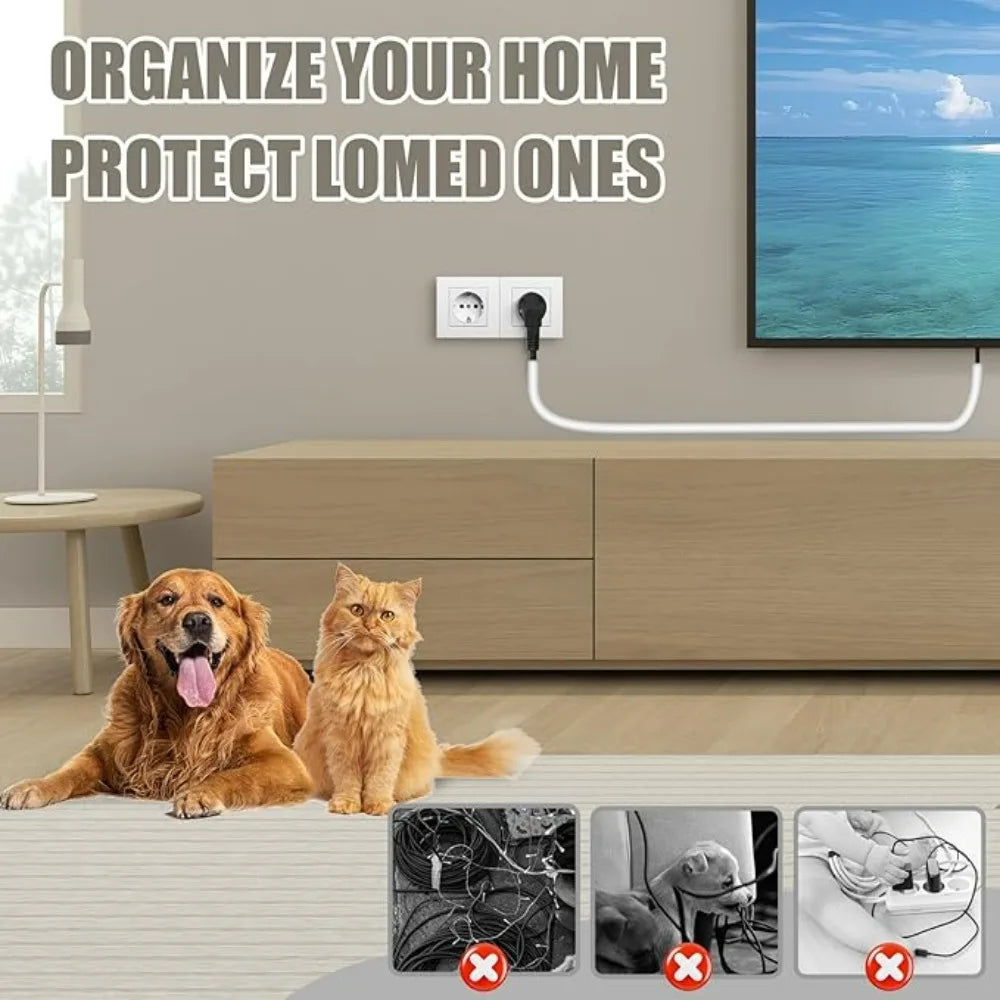Arc Floor Cable Protector Flexible PVC Self-Adhesive Wire Tray Floor Cable Protector Qme